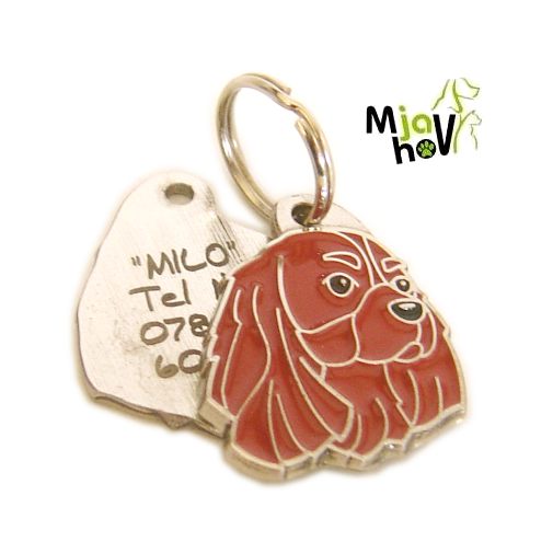 ID tegn-cavalier-king-charles-spaniel-ruby-indgraverede.jpg Personlige hundetegn MjavHov - indgraverede hundetegn online